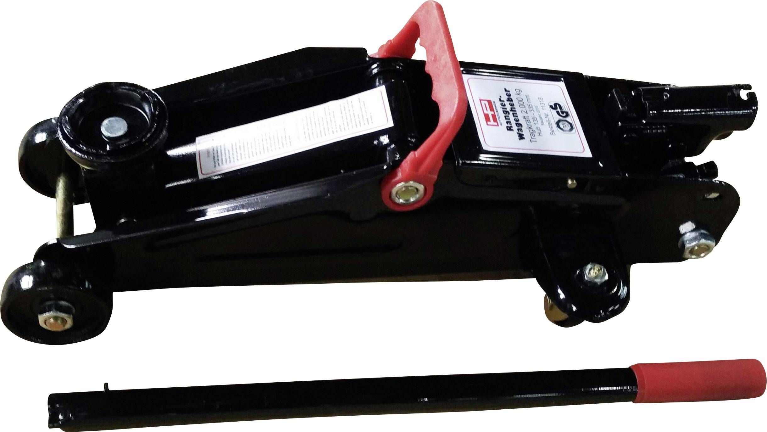 HP Autozubehoer Floor jack 2 t Working height: 13.5 - 33.5 cm