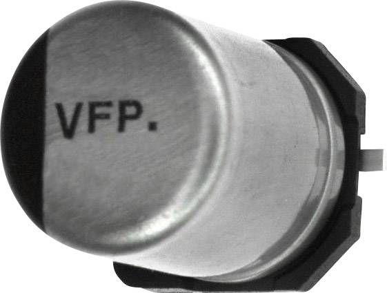 Metallic button or valve with the inscription 'VFP'.