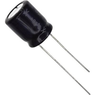 Panasonic ECE-A1EN221U Electrolytic capacitor Radial lead 5 mm 220 µF 25 V 20 % (Ø) 10 mm 1 pc(s)-0