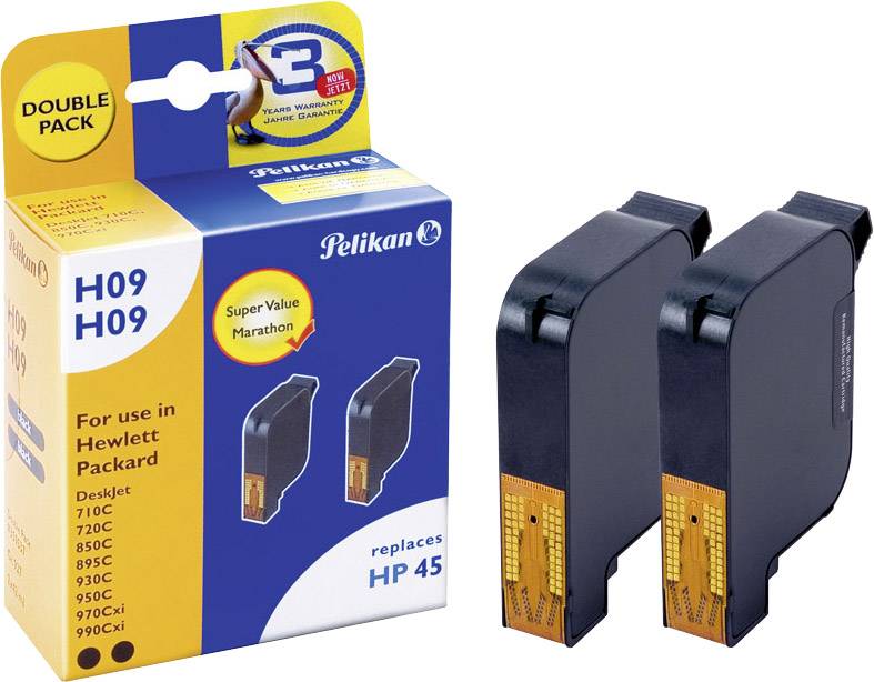 Pelikan Ink replaced HP 45 Compatible Black H09 359537 | Conrad.com