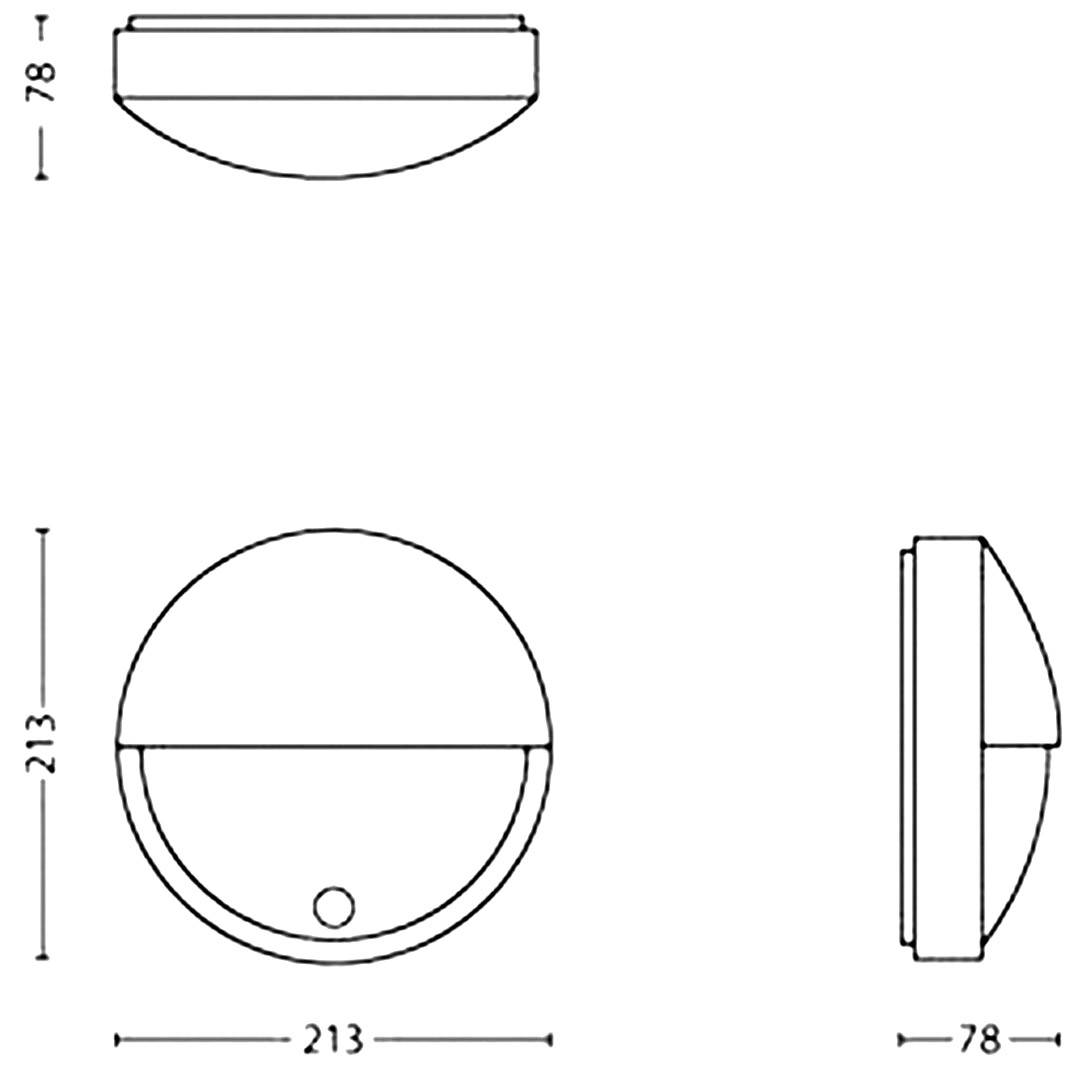 philips capricorn led wall light