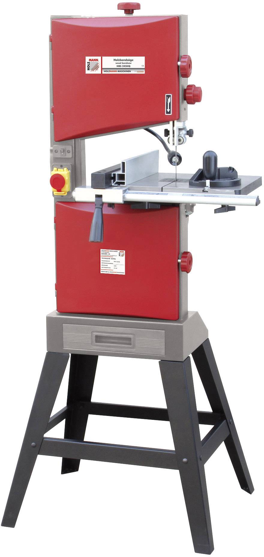 Holzmann Maschinen Band saw HBS245HQ Cutting depth (max.) 152 mm 230 V 375 W Saw blade length 1826 mm