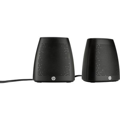 HP S3100 2.0 PC speaker Corded 2.4 W Black
