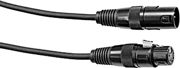 Eurolite 5 - Pol DMX Cable [1x XLR plug 5-pin - 1x XLR socket 5-pin] 3.00 m