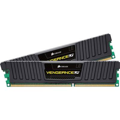 Corsair Vengeance PC RAM kit   DDR3 16 GB 2 x 8 GB Non-ECC 1600 MHz 240-pin DIMM CL10 10-10-27 CML16GX3M2A1600C10