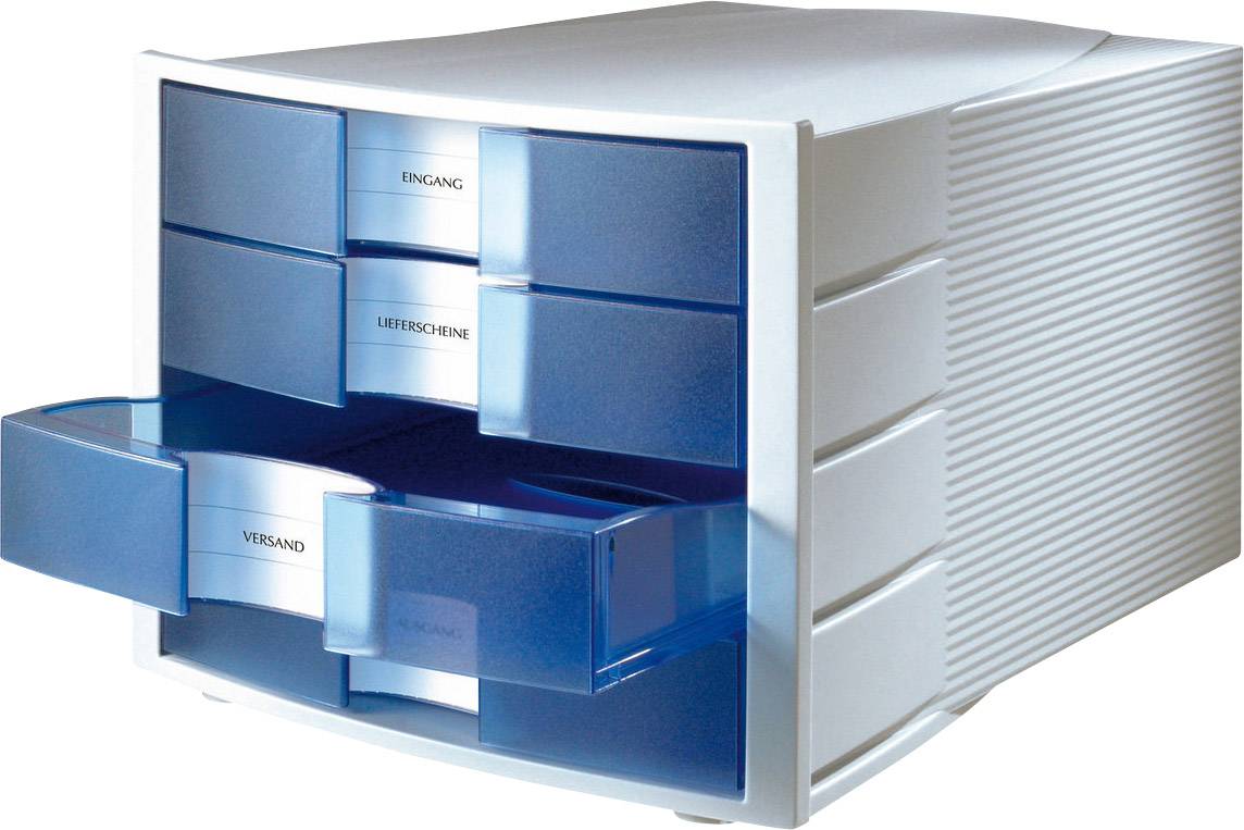 Han Desk Drawer Box 1010 X 63 Light Grey A4 C4 No Of Drawers 4