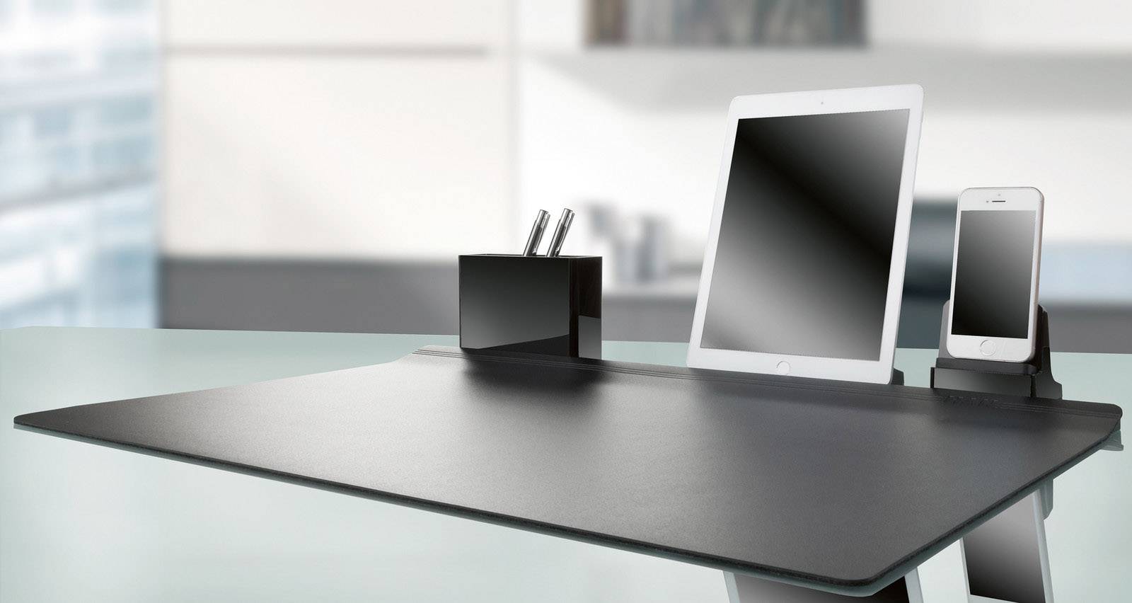 HAN Smart-Line 92110-13 Desk pad Black (W x H) 600 mm x 395 mm-2