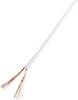 TRU COMPONENTS 93030c533 Strand 2 x 1 mm² White 25 m