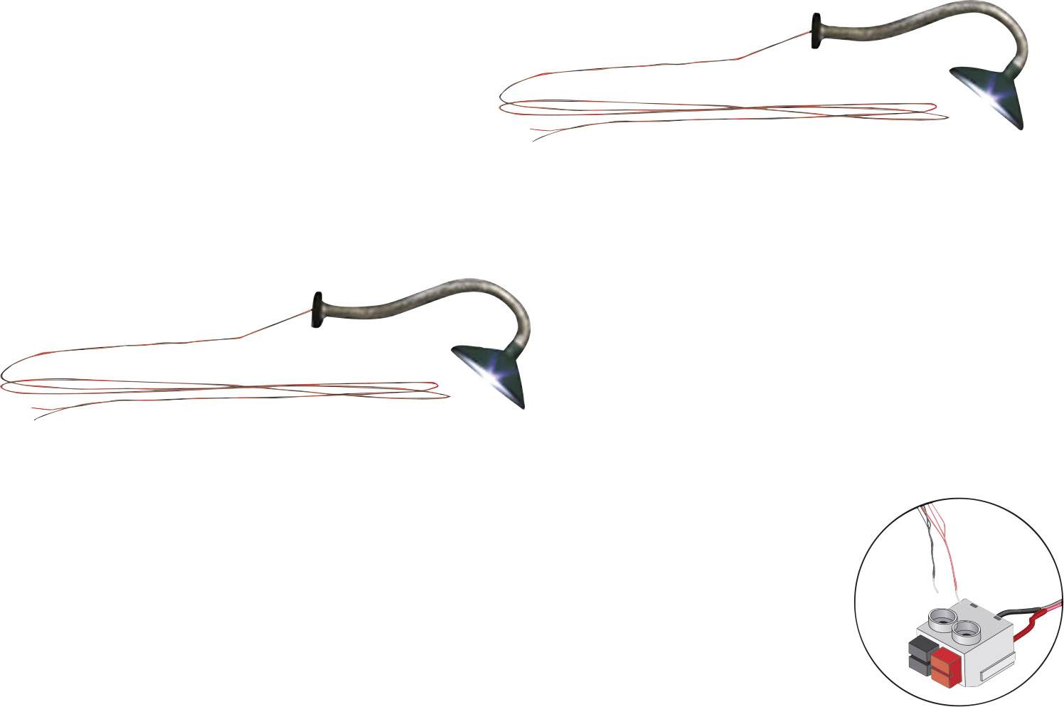 Woodland Scenics H0 Wall lantern Single WJP5654 2 pc(s)