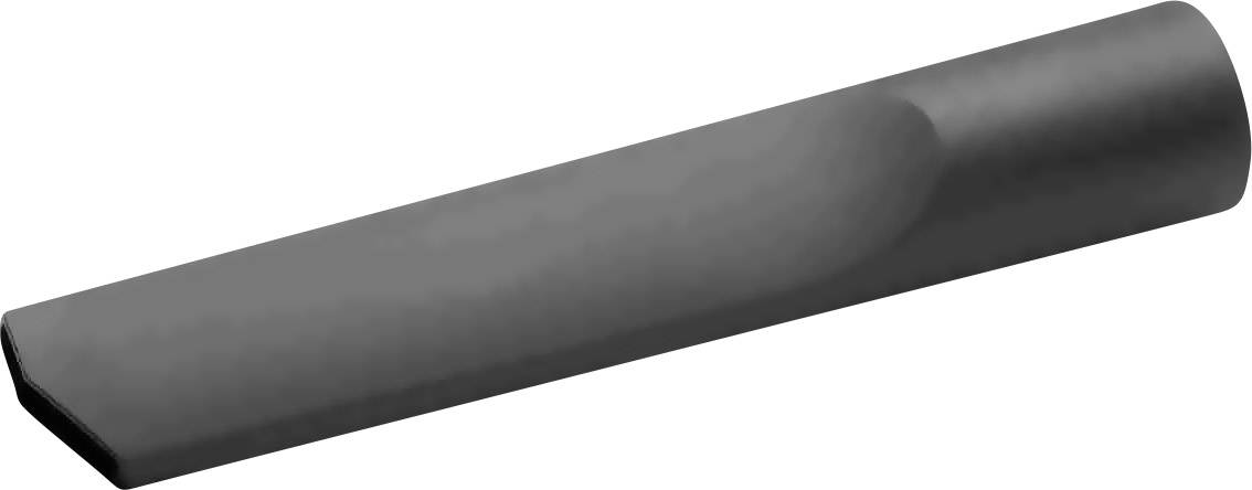 Narrow suction nozzle for a vacuum cleaner, slim and elongated, ideal for cleaning narrow spaces and corners.