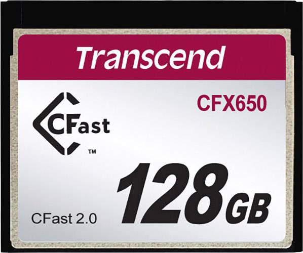 Transcend CFX650 CFast® card 128 GB