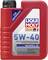 'Bottle of Liqui Moly motor oil, 5W-40, suitable for petrol and diesel engines, 1 litre.'