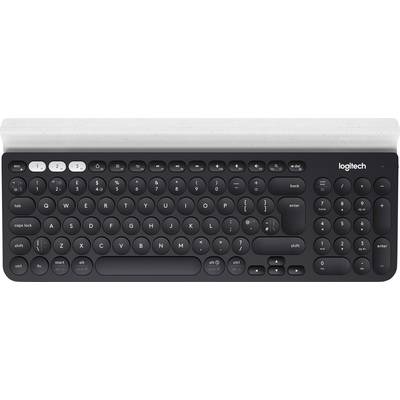 Logitech K780 Multi-Device Bluetooth® Keyboard German, QWERTZ Black  