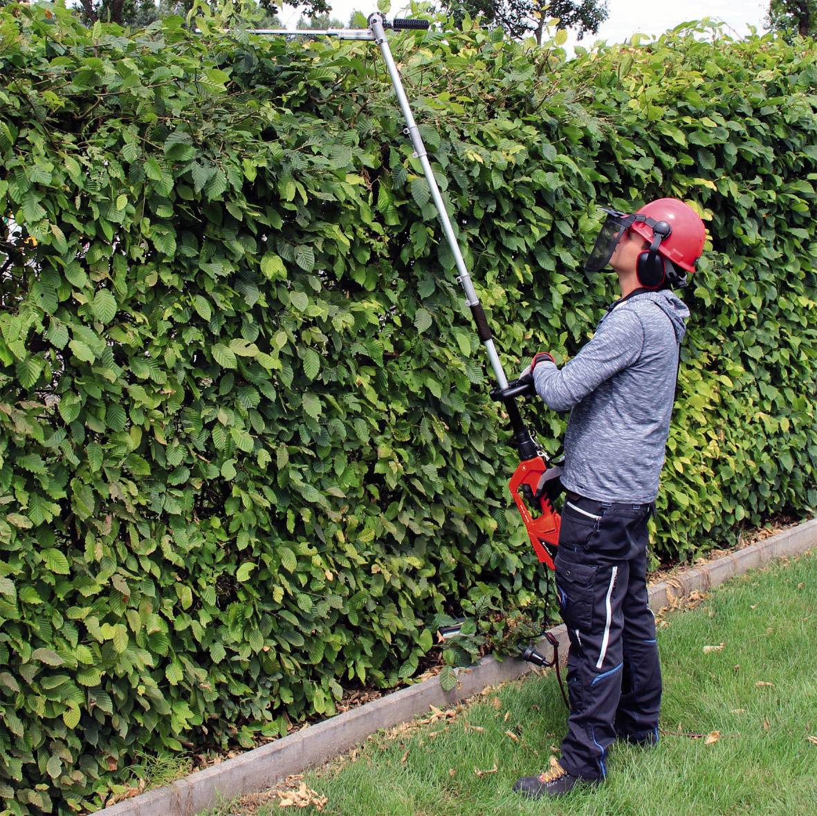 garden gear 900w extendable hedge trimmer