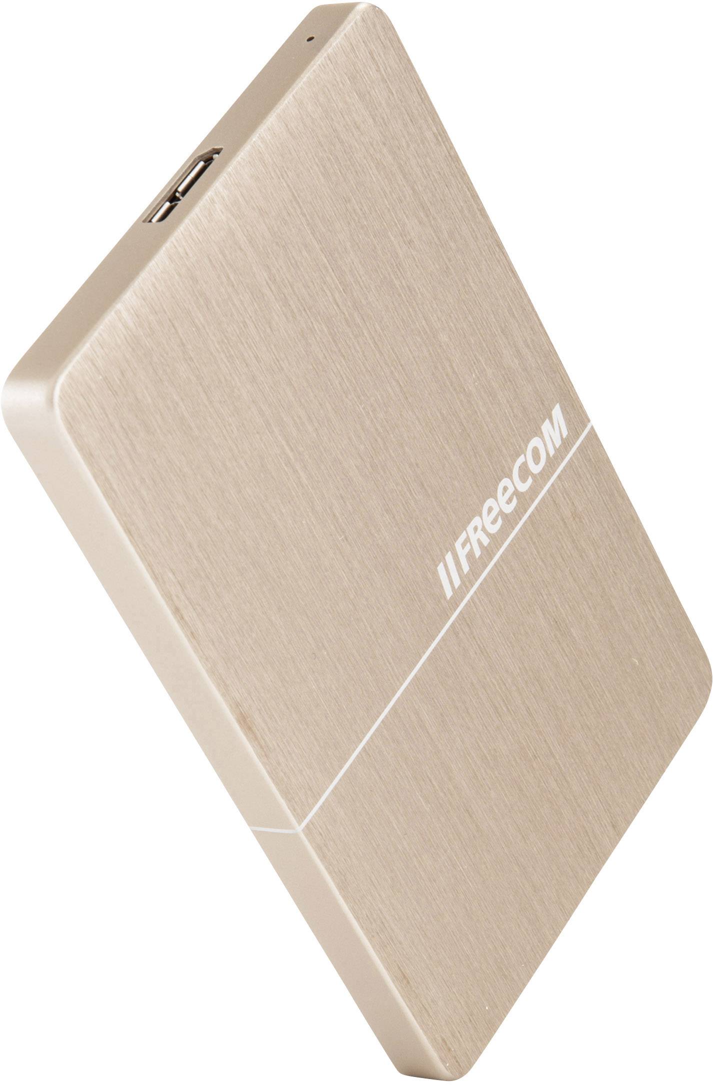 Freecom mHDD Slim Mobile Drive 1 TB 2.5" external hard drive USB C® Gold 56371-5