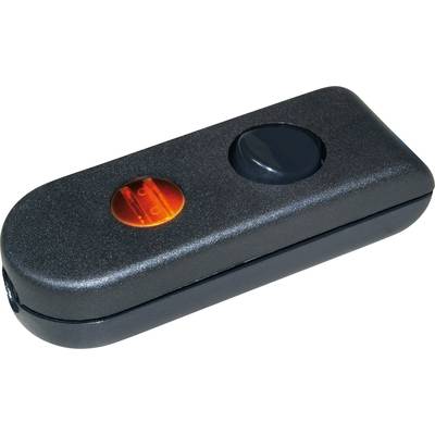 interBär 8093-104.01 Pull switch  Black 1 x Off/On 2 A   1 pc(s)