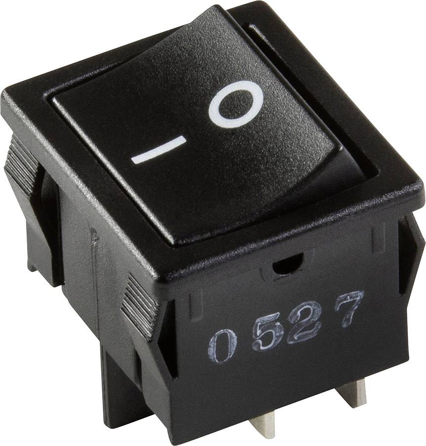 interBaer 3628-201.22 Toggle switch 3628-201.22 250 V AC 10 A 1 x Off/On latch 1 pc(s)