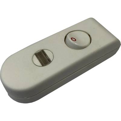 interBär 8093-108.01 Pull switch  White 1 x Off/On 2 A   1 pc(s)