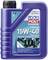 A blue 1-litre bottle of motor oil by LIQUI MOLY, 15W-40, suitable for petrol and diesel engines, manufactured in Germany.