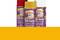 Three spray paint cans labelled 'Palette Special Lacquer Spray'. Suitable for wood, paper, fibreglass, film, metal, glass, plastic.