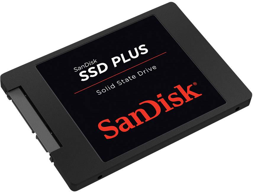 SanDisk SSD PLUS 1 TB 2.5 (6.35 cm) internal SSD SATA 6 Gbps Retail SDSSDA-1T00-G26
