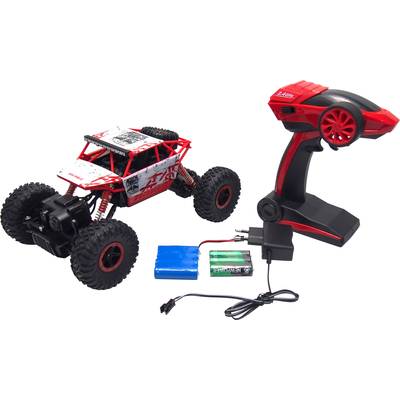 Amewi 22195 Conqueror 1:18 RC model car for beginners Electric Crawler 4WD 
