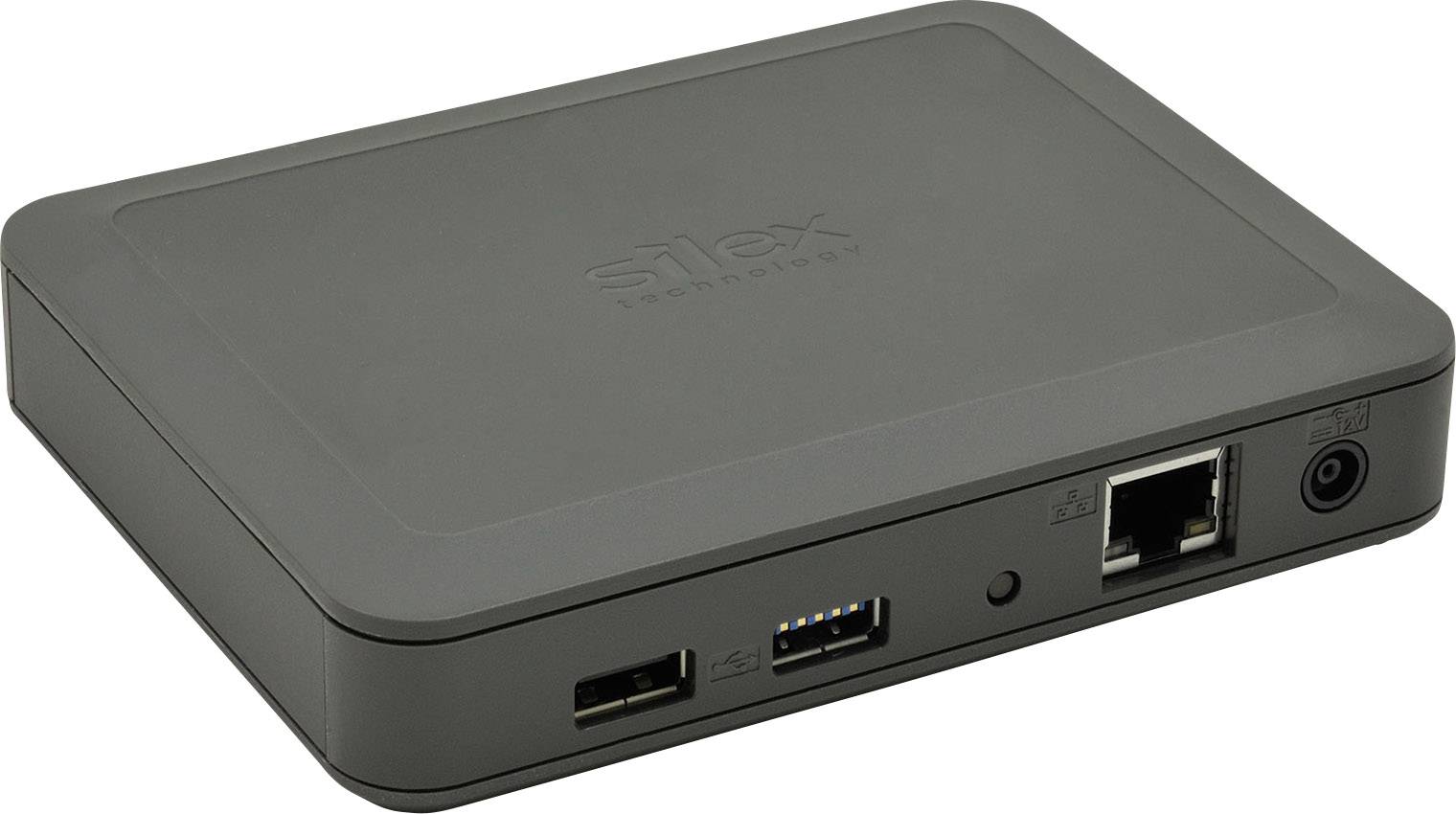 Silex Technology DS-600 Network USB server LAN (10/100/1000 Mbps), USB 3.0, USB 2.0