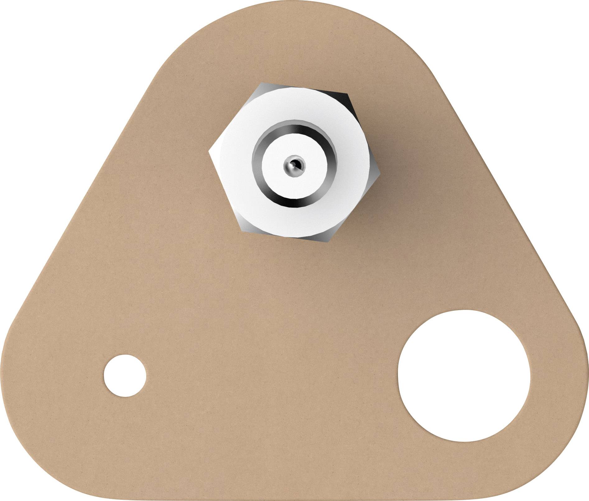 tesa 77901 Triangular adhesive screw Beige Content: 2 pc(s)-0