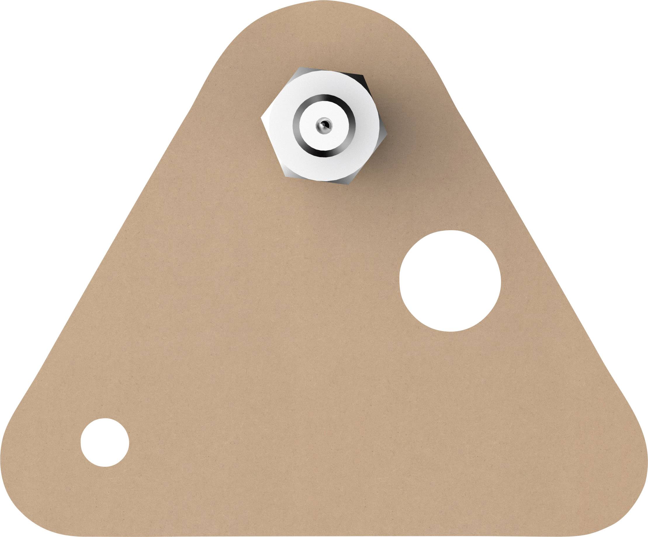 tesa 77904 Triangular adhesive screw Beige Content: 2 pc(s)