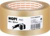 Nopi PVC 57214-00000-01 Packaging tape Nopi® Transparent (L x W) 66 m x 50 mm 1 pc(s)
