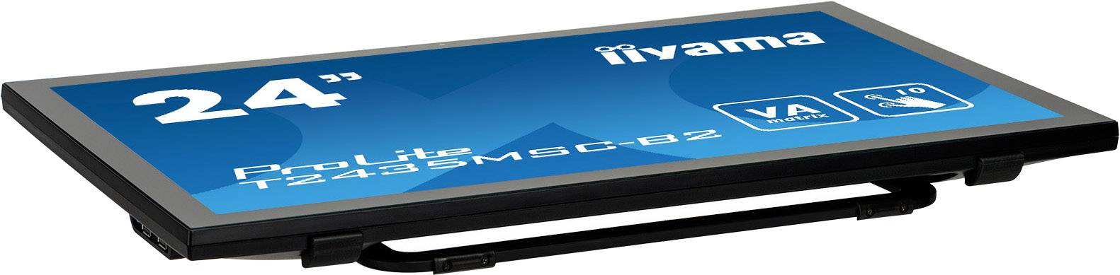 Iiyama ProLite T2435MSC Touchscreen EEC: F (A - G) 59.9 cm (23.6 inch) 1920 x 1080 p 16:9 6 ms USB A (USB 2.0), HDMI™, D-1