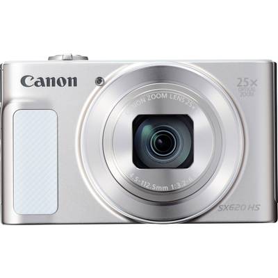 Canon PowerShot SX620HS Digital camera 20 MP Optical zoom: 25 x White  Full HD Video, Wi-Fi