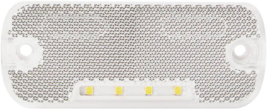 SecoRuet End outline marker Open cable ends Marker front 12 V, 24 V White