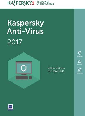 Kaspersky Anti-Virus 2017 Full version, 1 licence Windows ...