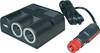 ProCar 67335501 67335500 In-car 12V splitter No. of 12V connectors 2 x Interfaces: USB 1 x Max. load capacity 16 A