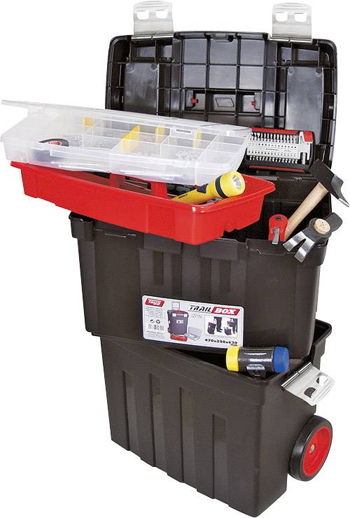 Tayg Outdoor case TG58 Trail-Box (W x H x D) 476 x 640 x 296 mm Black 158001-2