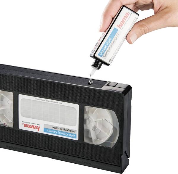 Hama 00044728 Cassette tape head cleaner 1 Set