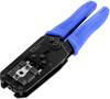 BEL Stewart Connectors 2980075-01 Professional hand crimp pliers for CAT 6 plug 2980075-01 No. of pins (RJ) 8 Blue, Black 1 pc(s)