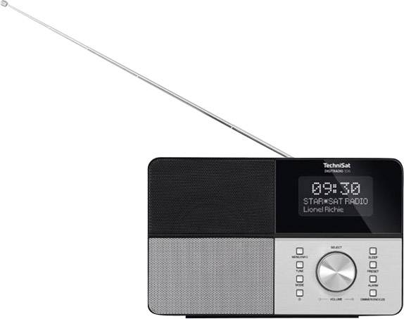 TechniSat DigitRadio 306 Desk radio DAB+, FM AUX Black-1