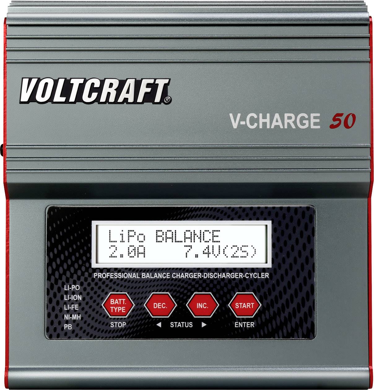 VOLTCRAFT V-Charge 50 Scale model multifunction charger 12 V, 230 V 7 A-2