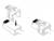 Plug Diagram Shows How a Cable is Inserted into a Plug in Two Steps by Stacking Parts