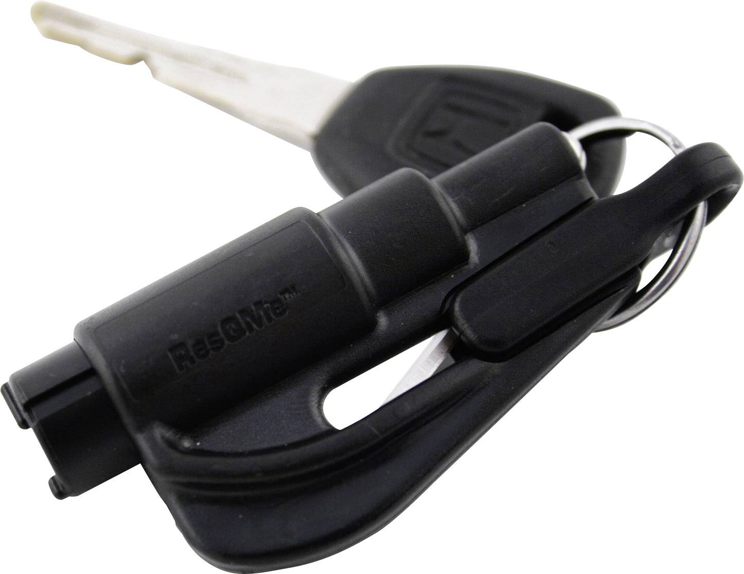 resqme 310128 Rettungstool Safety tools Seatbelt cutter, Emergency hammer (L x W x H) 76 x 17 x 32 mm 1 pc(s)