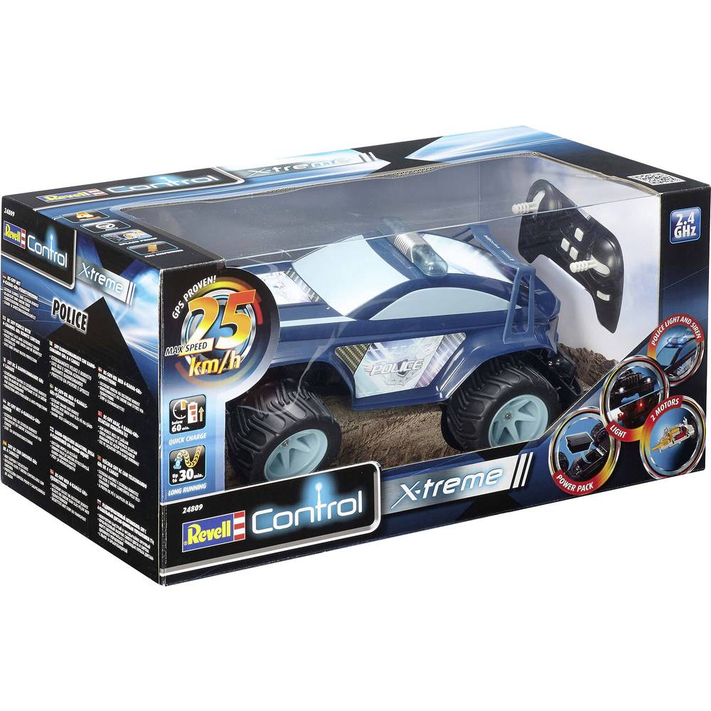 Revell Control X-Treme 24809 SUV Police RC model car for beginn from Conrad.com