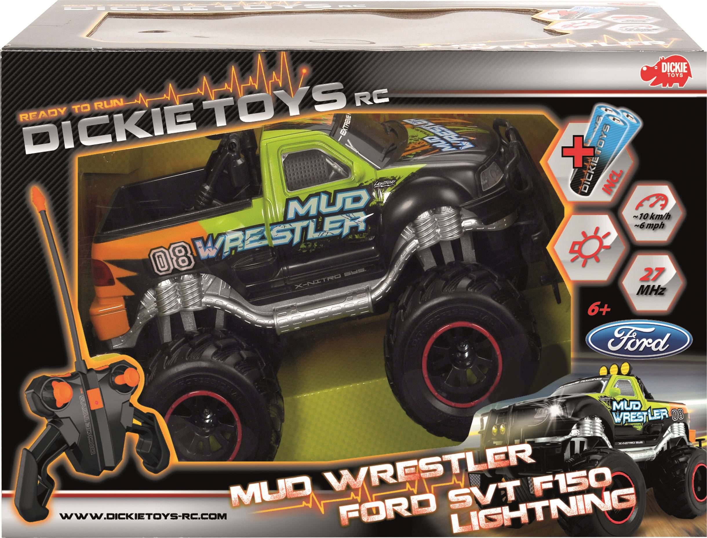 dickie toys rc mud wrestler