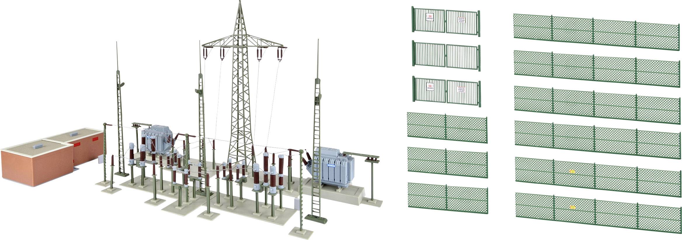 Kibri 39840 H0 Substation Unterwerk Baden-Baden-2
