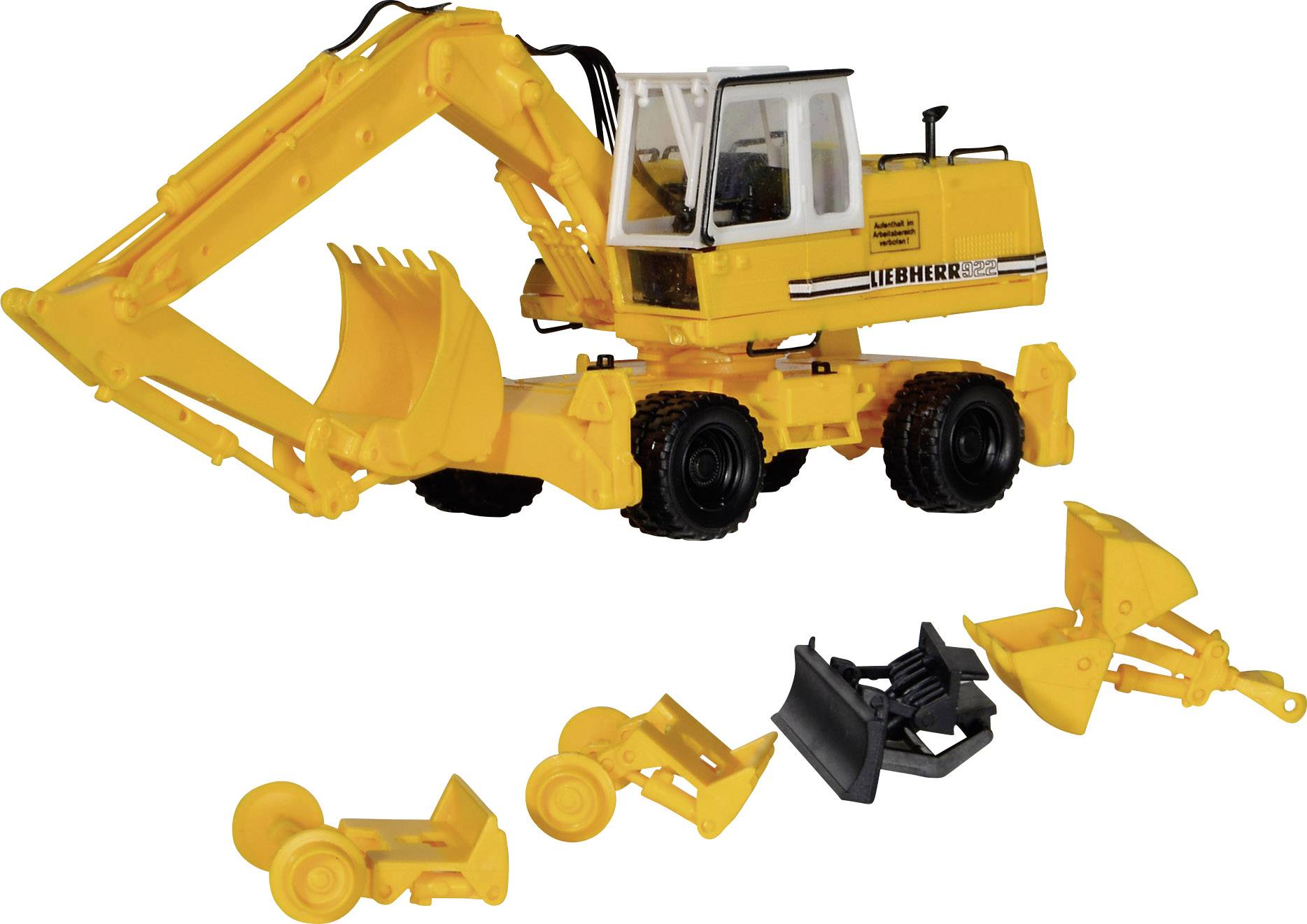 Kibri 11264 H0 Liebherr Mobile excavator A 922 incl. devices