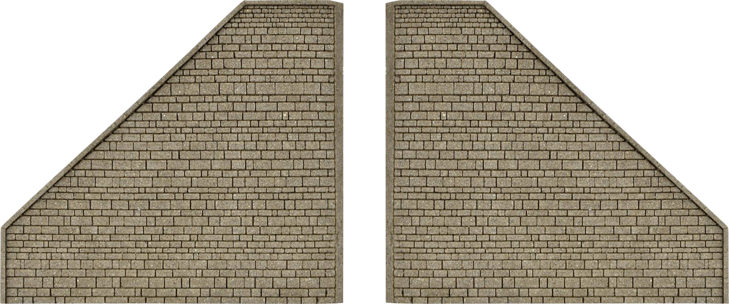 Vollmer 48101 H0 Retaining wall Assembled