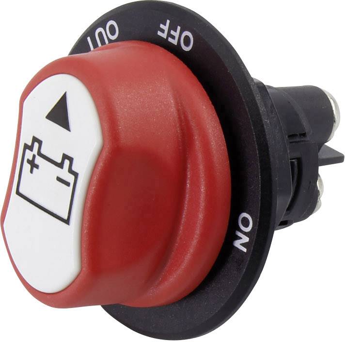 SCI A23-6B Car battery switch 50 V DC 50 A 1 x Off/On latch 1 pc(s)