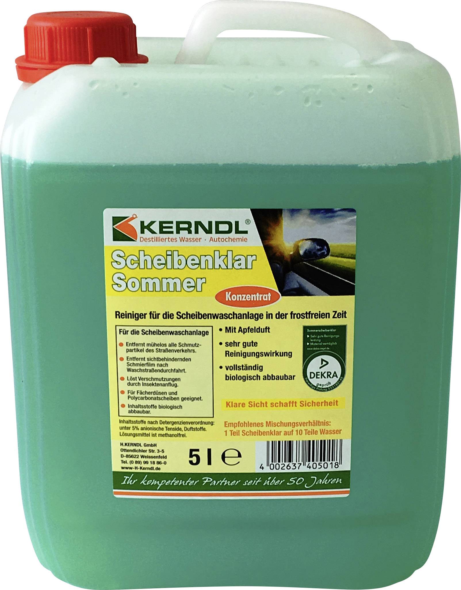 Kerndl 40507 Window cleaning concentrate 5 l