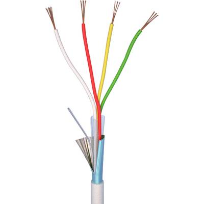 ELAN 70I139 Alarm wire LiYY 4 x 0.22 mm² White 20 m